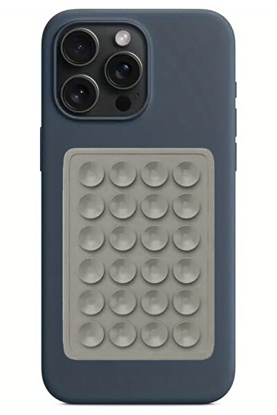 WANNA PROTECT Silikon Vakumlu Telefon Tutucu, Cep Telefonu için Silikon Yapış...