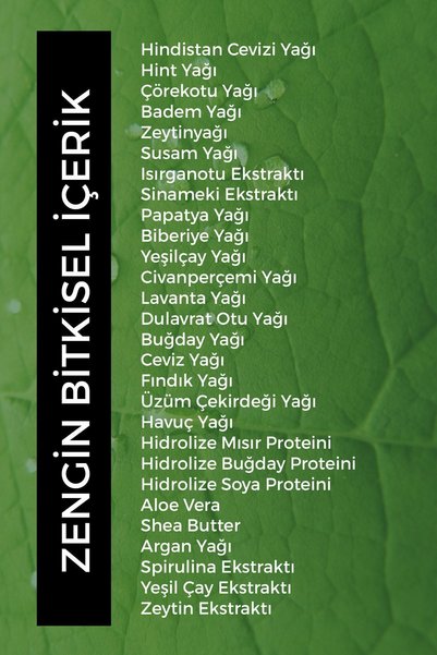HC Care Super Green Durulanmayan Saç Bakım Kremi - Elektriklenme Karşıtı, Nemlendirici ve Pürüzsüzleştirici