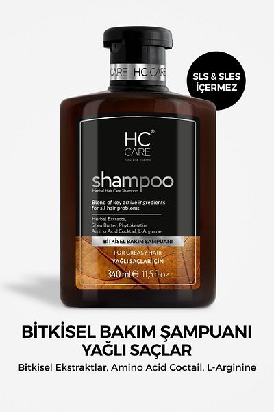 HC Care 340 Ml Shampoo Oil For Hair