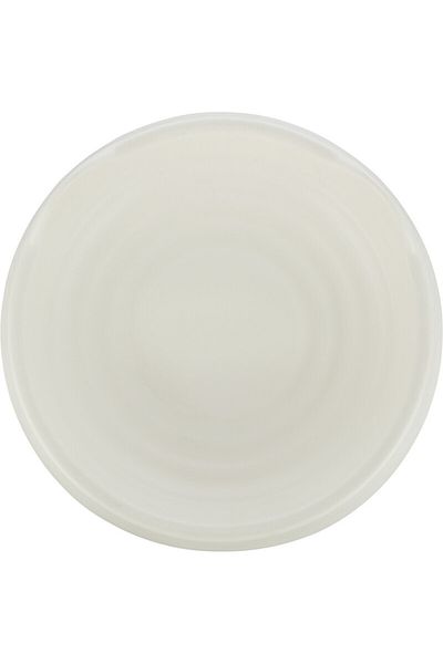 Trixie Cat Food and Water Bowl, Melamine, 0.25lt/ø17cm, White