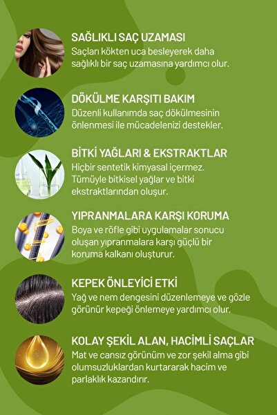 HC Care Complex, Ovex, 2'li Bitkisel Saç Bakım Seti