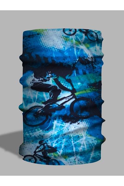 LU&MA Bicycle Patterned Neck Collar - Paphos