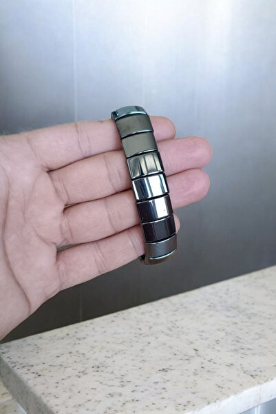 MGA DOĞAL TAŞ سوار رجالي - الهيماتيت الطبيعي، حجم كبير، جودة ثقيلة