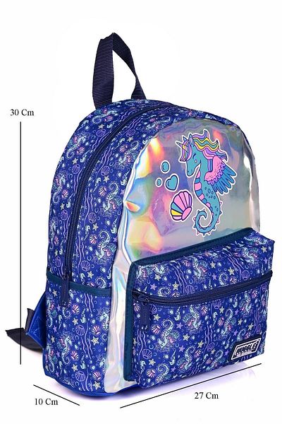 MUGGLE 3687 Sea Hourse 2 Compartment Kindergarten Backpack