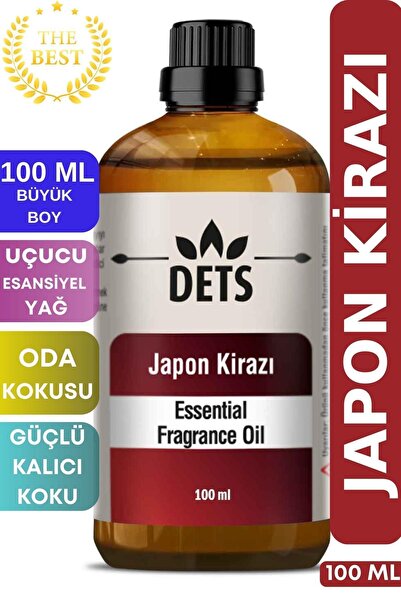 Dets Japon Kirazı Çiçeği Uçucu Yağı - Buhurdanlık, Difüzör Ve Oda Kokusu Için...