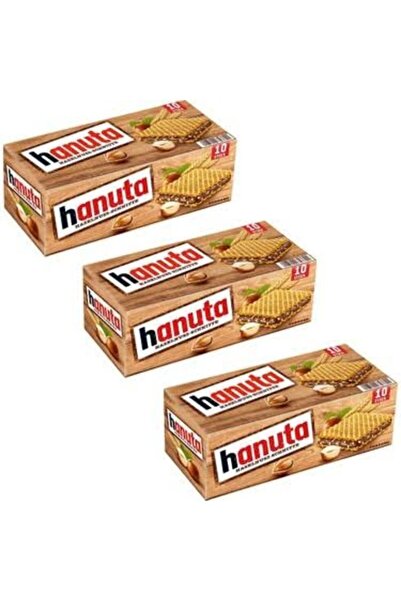 Hanuta 3 kutu Hanuta 10’lu Alman Gofreti