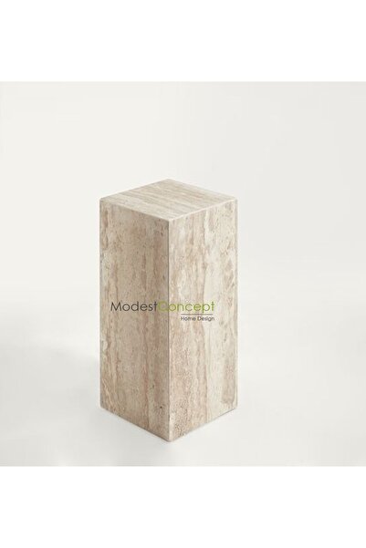 Modestmar Traverten Orta Sehpa 60cm