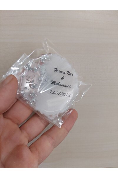 MG ART DECOR Nişan Söz Için Epoksi Magnet 100 Adet Üzerı Boş