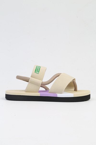 Benetton ® IMPORTED Beige Women's Sandals BNI-10214