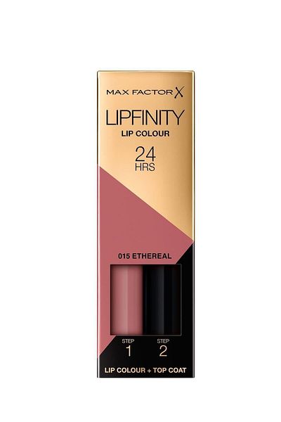 Max Factor Durable Lipstick And Shine Balm Lipfinity Liquid Lipstick 015 Etheral