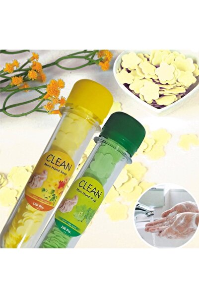 ERA SABUN عبوة من قطعتين من الصابون الورقي الصغير المعطر بحجم عائلي في أنبوب خاص