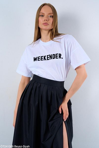 no 39 company Tricou scris WEEKENDER - Standard