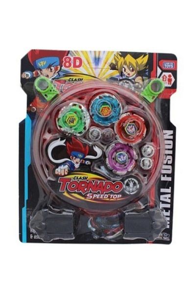 Tornado Fx Fushion Tornado Clash 5D Arena Set of 4 Toys - Star Collection 210035