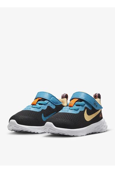 Nike Siyah - Gri - Gümüş Erkek Yürüyüş Ayakkabısı FB2719-001 NIKE REVOLUTION 6 LIL TD