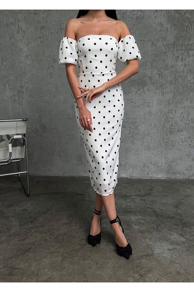 GİZONLY Rochie cu buline cu mâneci