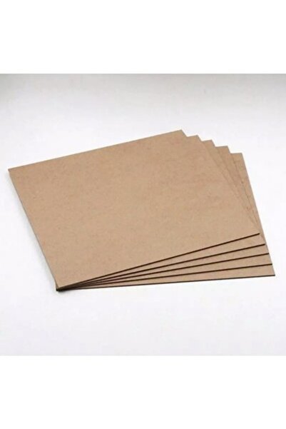mobilreyon 5 Adet Duralit Ham Mdf , 17.5x25 cm Ebat , 4 mm kalınlık , Boyama Hobi Resim Altlığı