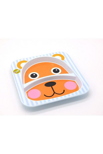 OOPS 2-Eye Feeding Plate Bear