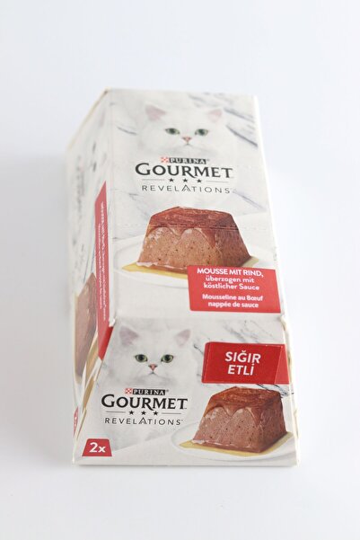 Gourmet Revelations Kedi Ödül Pastası Sığır Etli 2x57gr