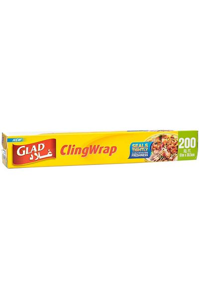 Glad ClingWrap Plastic Wrap - 200 sq ft Roll