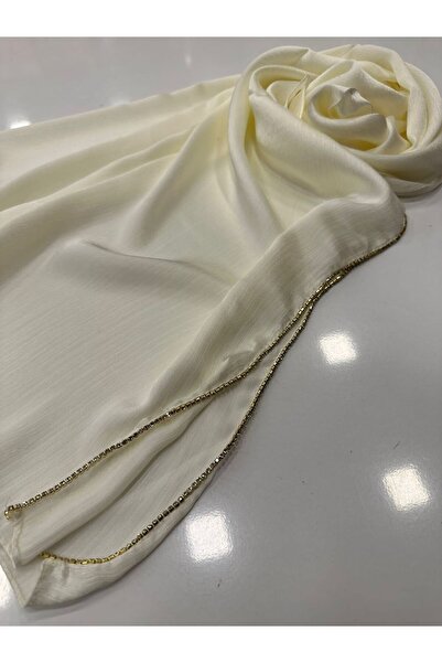 abde Tasarım Ince Kaşmir Taşlı Şal