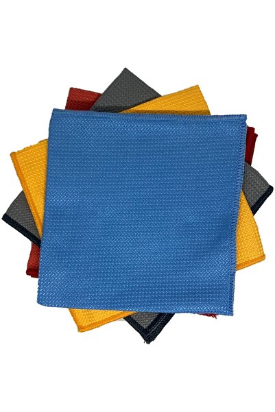Micro Clean Missclean (3 Adet) Cam Ve Ayna Bezi Mikrofiber Genel Temizlik Bezi Çok Renkli 40*40 Cm