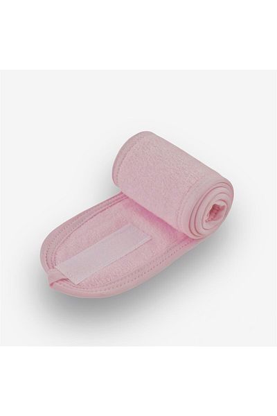 Mokita Home Pink Spa Yoga Towel - Hair and Headband, Skin Care Adhesive