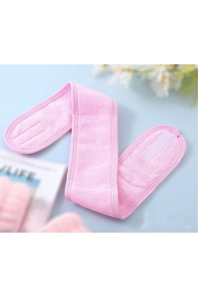 Mokita Home Κόλλα ροζ Spa Sports Yoga Περιποίηση δέρματος Πετσέτα Μαλλιά Κορδέλα κεφαλής