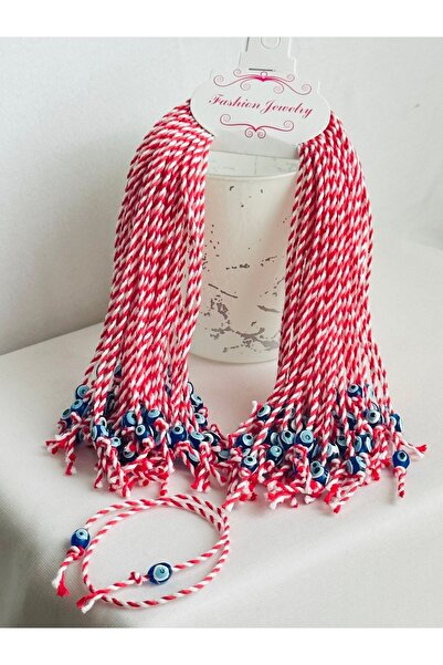 demet by gardenia 50 قطعة من سوار Marteniçka المطرز بالعين الشريرة