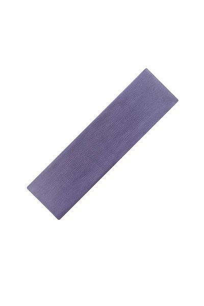 Salvia Dione Bandă de păr sport din bumbac lycra violet deschis - femei/bărbați, fitness/tenis/yoga/pilates