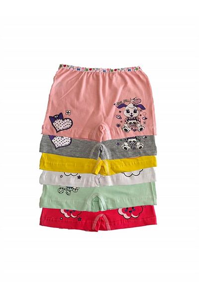 Tutku Κοριτσίστικο Thin Elastic Boxer - 7-8 ετών 6 Pack Mother's Lamb