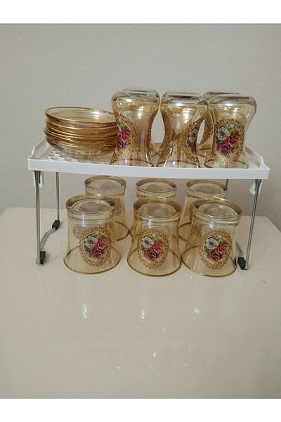 NEZADE STORE Royaleks-TIM308 Kitchen Cup and Cabinet Organizer 14x30x15