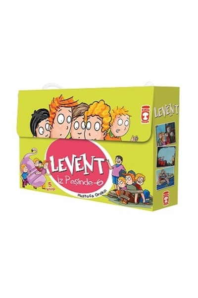 Timaş Çocuk Levent Iz Peşinde 6 Set (5 KİTAP)