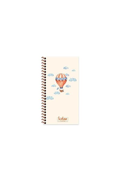 KESKİN COLOR 10x19 cm 80 Foi Balon de culoare portocalie ascuțită - La Plume