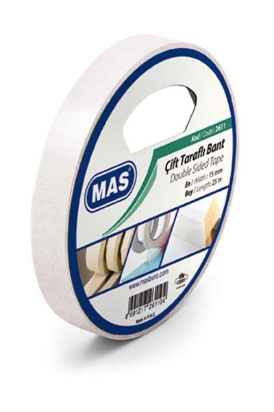 Mas Double Sided Tape 15 Mm X 25 Meters
