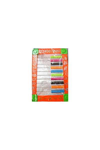 Logon Large Student Abacus - Mixed Color 1 Piece