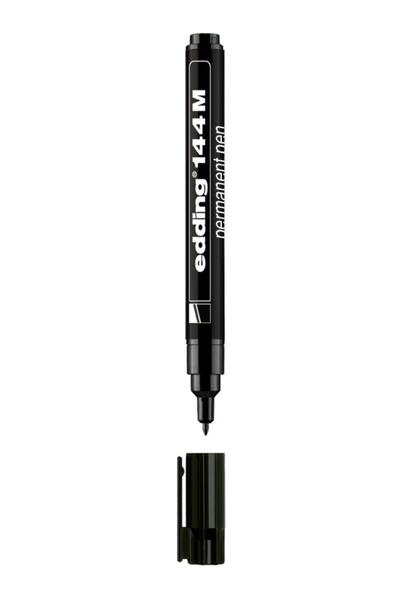 Edding Çok Amaçlı Asetat Kalemi 144 M - Permanent Kalem 1.0mm Siyah (10 LU PA...
