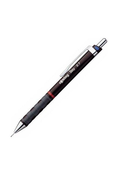 Rotring Tikky 0.7 Claret Red Versatil Pen - Pack of 12