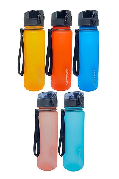 Vagonlife Uzspace Tritan Water Bottle 500 Ml Tritan Water Bottle (mixed Color 1 Piece)
