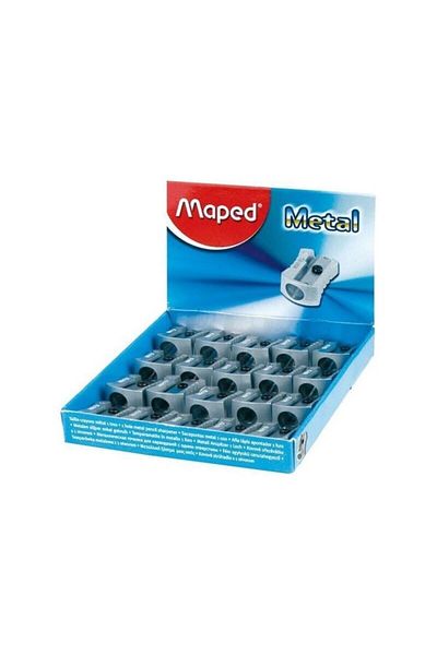 Maped Pack of 20 Student Classic Metal Pencil Sharpeners