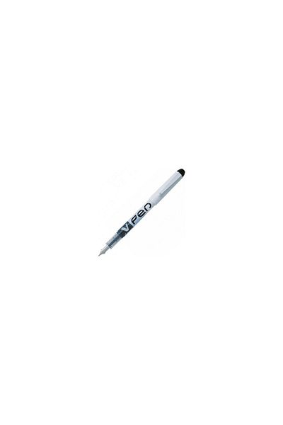 Pilot Fountain Pen Vpen Black Erasable Fountain Pen (PACK OF 12)