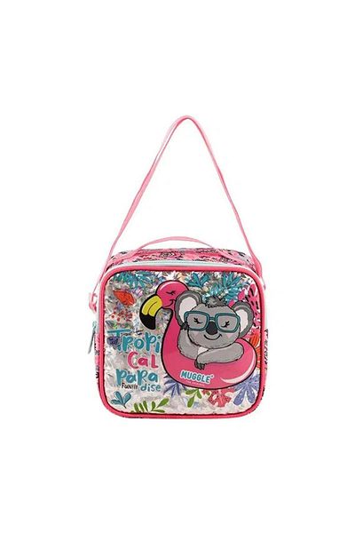 MUGGLE Pink Tropical Pradice Lunchbox