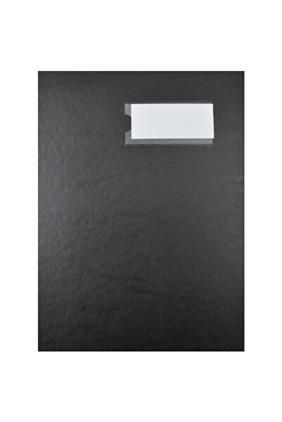 Önder İmza Dosyası ( Defteri ) Cilt Bezli 20 Li Siyah Kapaklı Imza Dosyası Si...