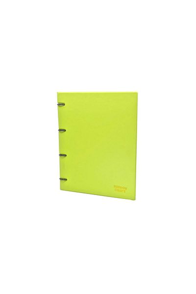 Önder Rainbow Colors A4 4 Ring Student Folder Yellow