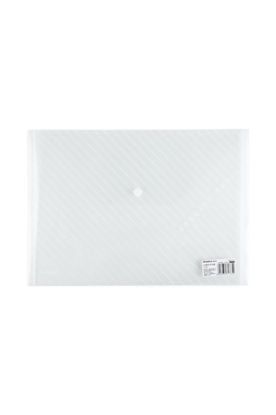 Comix A4 Striped Patterned Snap File - Pack of 10