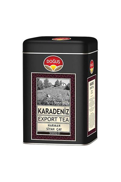 Doğuş Black Sea Export Tea Harman Black Tea 3 kg Metal Boxed