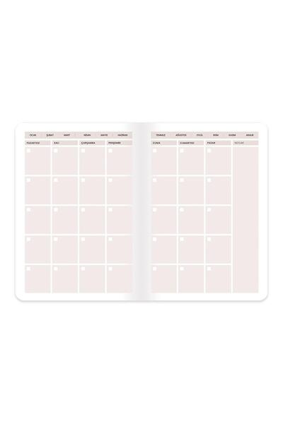 KESKİN COLOR Sharp Color Weekly Ayça Karaman Undated Agenda 17x24 CM