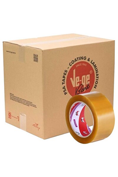 Vege Koli Bantı Leopar 45 Mm X 100 Metre Şeffaf Koli Bandı (1 KOLİ 48 ADET)