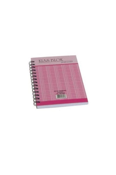 Klas Spiral Memo Pad - Side Check No:2 72 Sheets (1 Pack 12 Pieces)
