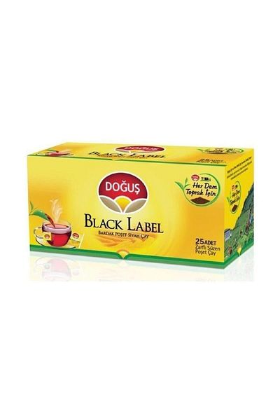 Doğuş Black Label 25 Cup Shake Tea Set