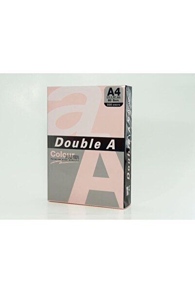 DOUBLE A Pastel Flamingo Colored A4 500 Pieces 80Gr Paper Set - 1 Top 500 Pieces